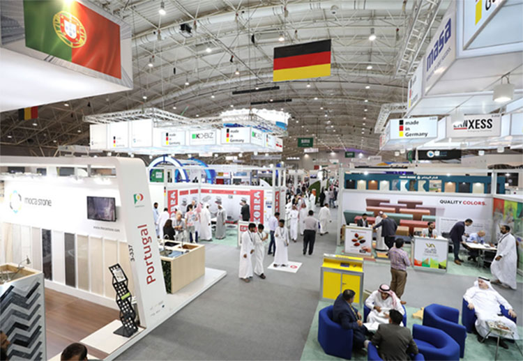 Saudiske byggematerialer og infrastrukturudstilling-